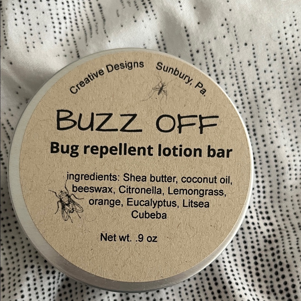 Buzz Off Bug Repellent Lotion Bar